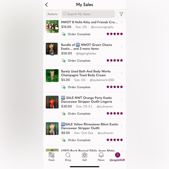 BOGO SALE NEW  White Slingshot Exotic Dancewear Stripper Outfit - Picture 9 of 12